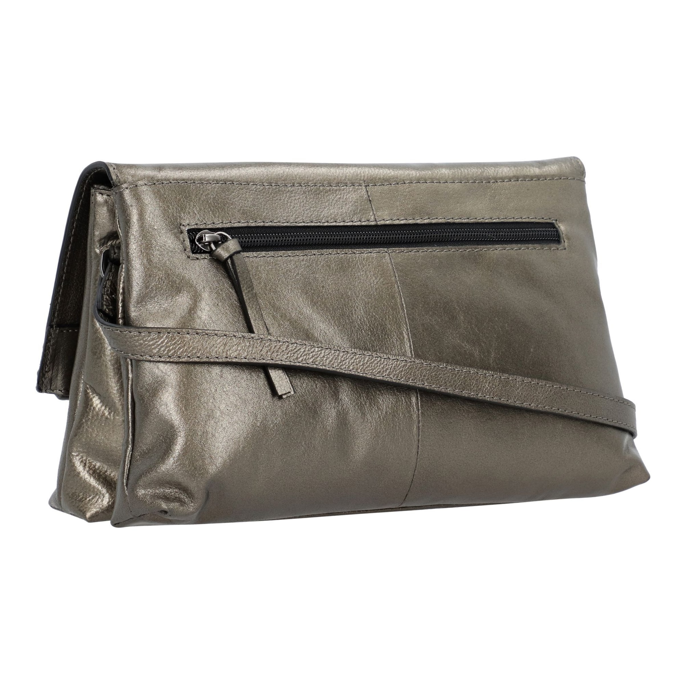 Burkely Umhängetasche 'Creased Crystal' in Grün