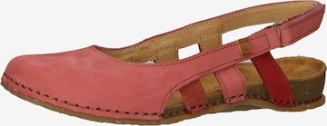 EL NATURALISTA Sandals in Red: front
