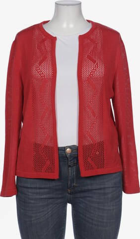 Lucia Sweater & Cardigan in XXL in Red: front