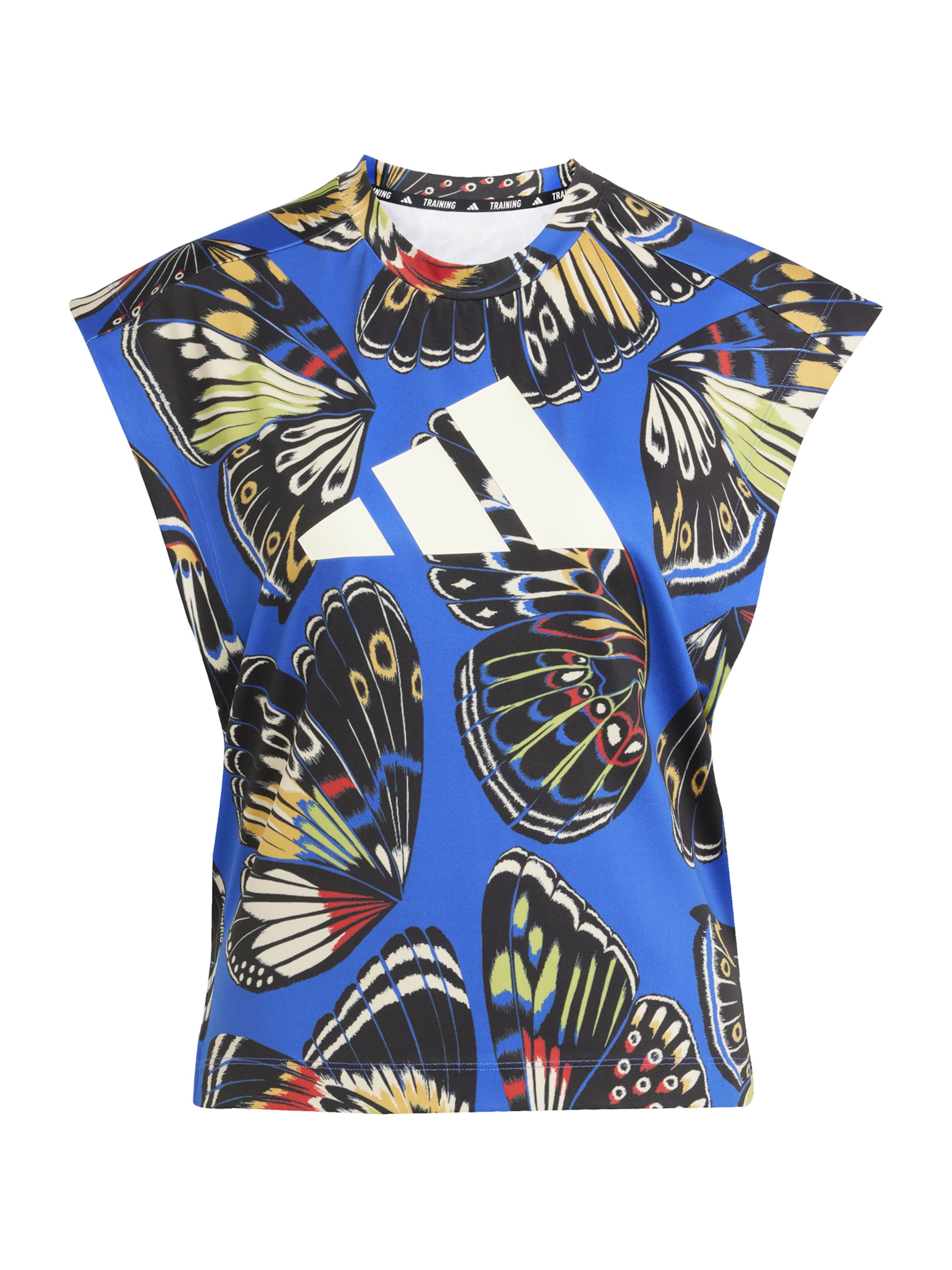 ADIDAS PERFORMANCE Funkční tričko 'FARM' – modrá: přední strana