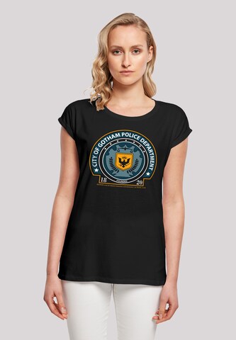T-shirt 'DC Comics Superhelden Batman Gotham Police Dept' F4NT4STIC en noir : devant