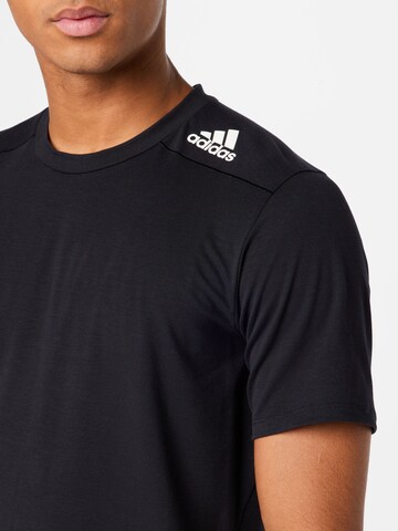 ADIDAS SPORTSWEAR Functioneel shirt 'Designed for Training' in Zwart