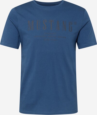 MUSTANG T-Shirt 'Alex' in kobaltblau / schwarz, Produktansicht