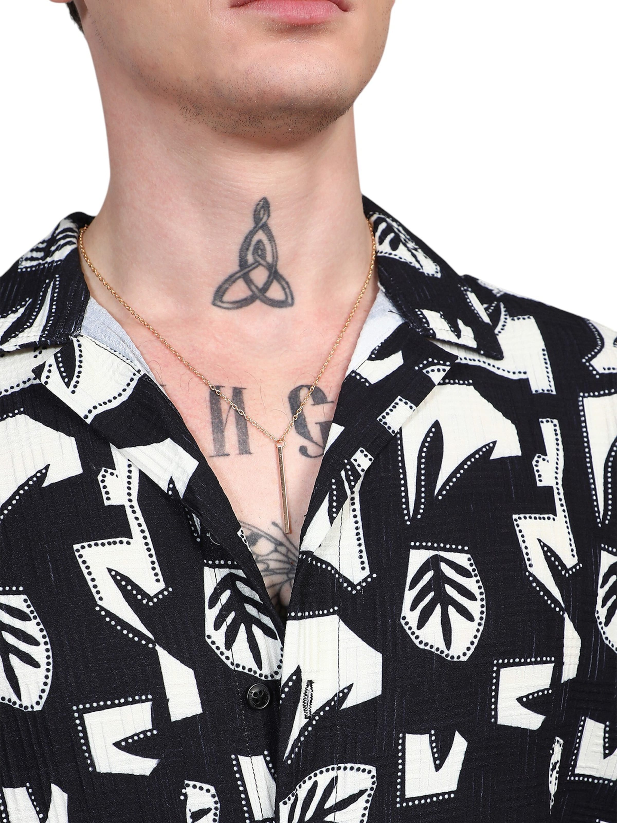 Campus Sutra - Regular Fit Camisa 'Tamika' em preto