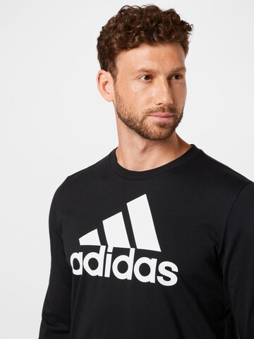 ADIDAS SPORTSWEAR Funkční tričko 'Essentials' – černá