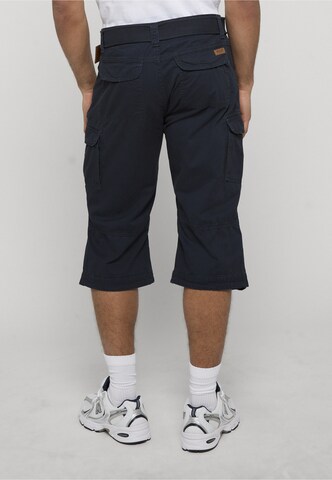 INDICODE JEANS Regular Cargobroek 'INColos' in Blauw