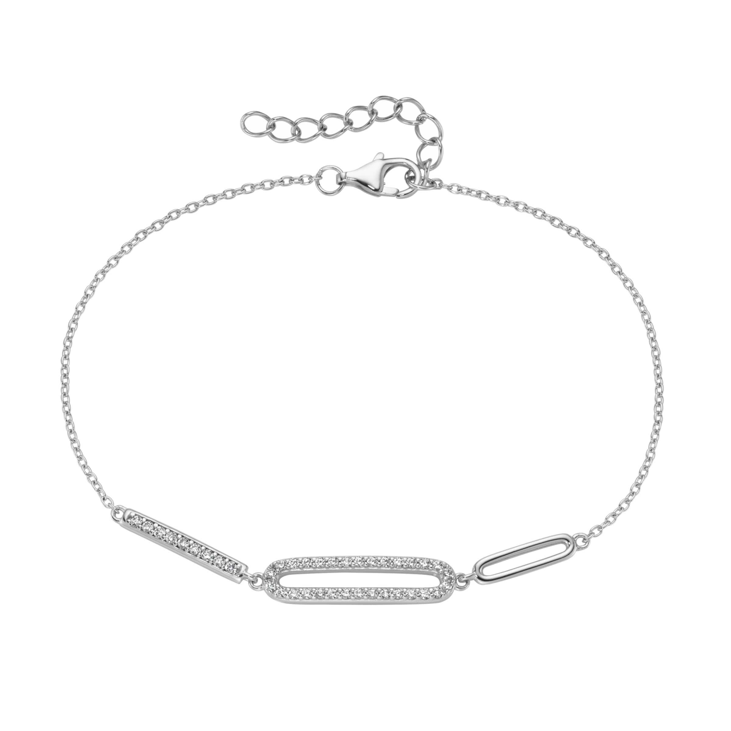 FIRETTI Bracelet in Silver: front