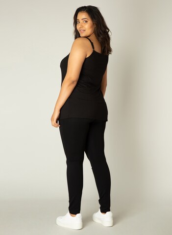 BASE LEVEL CURVY Top 'Alexa' in Schwarz