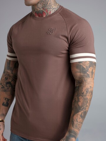 SikSilk Shirt in Brown