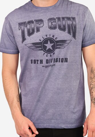 TOP GUN Shirt in Purple
