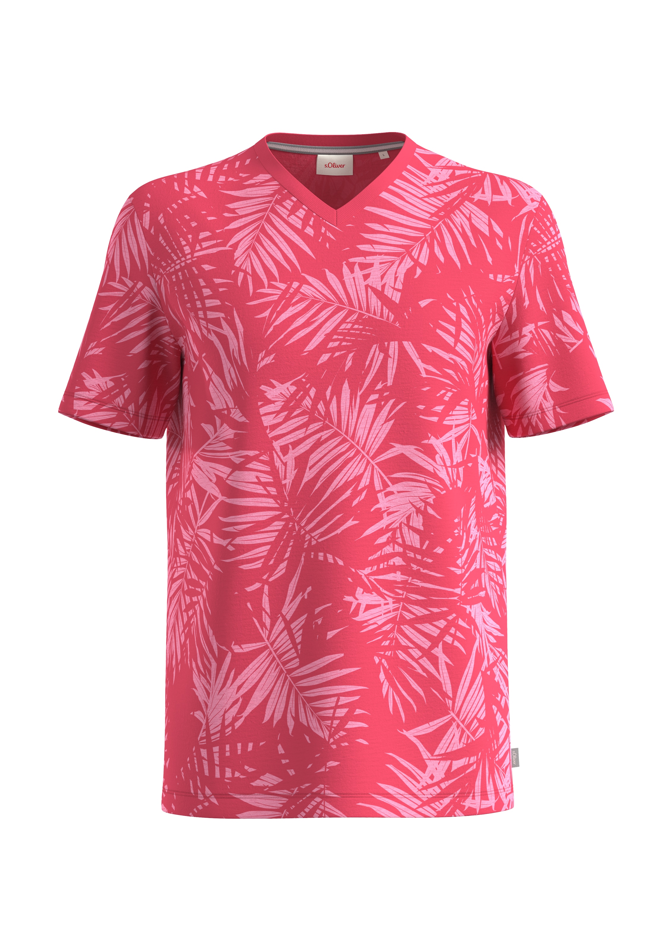 T-Shirt s.Oliver en rose : devant