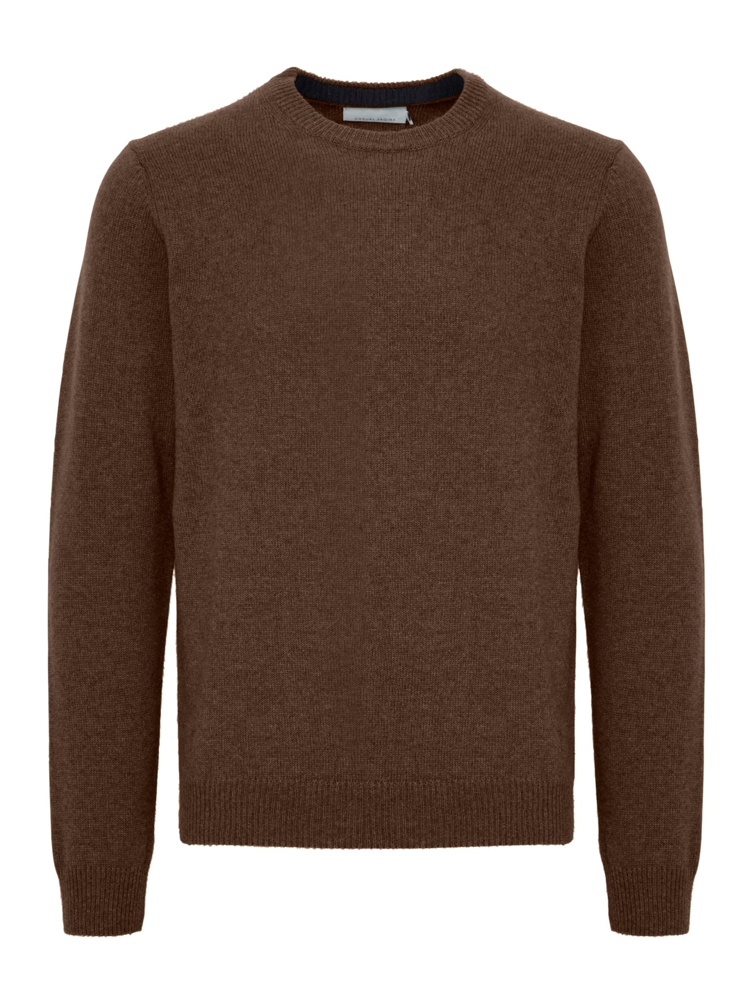 Casual Friday Πουλόβερ 'CFKARL' σε καφέ: μπροστά