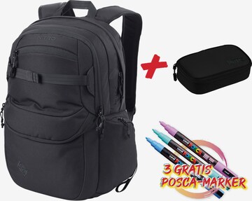 NITRO Backpack in Black: front