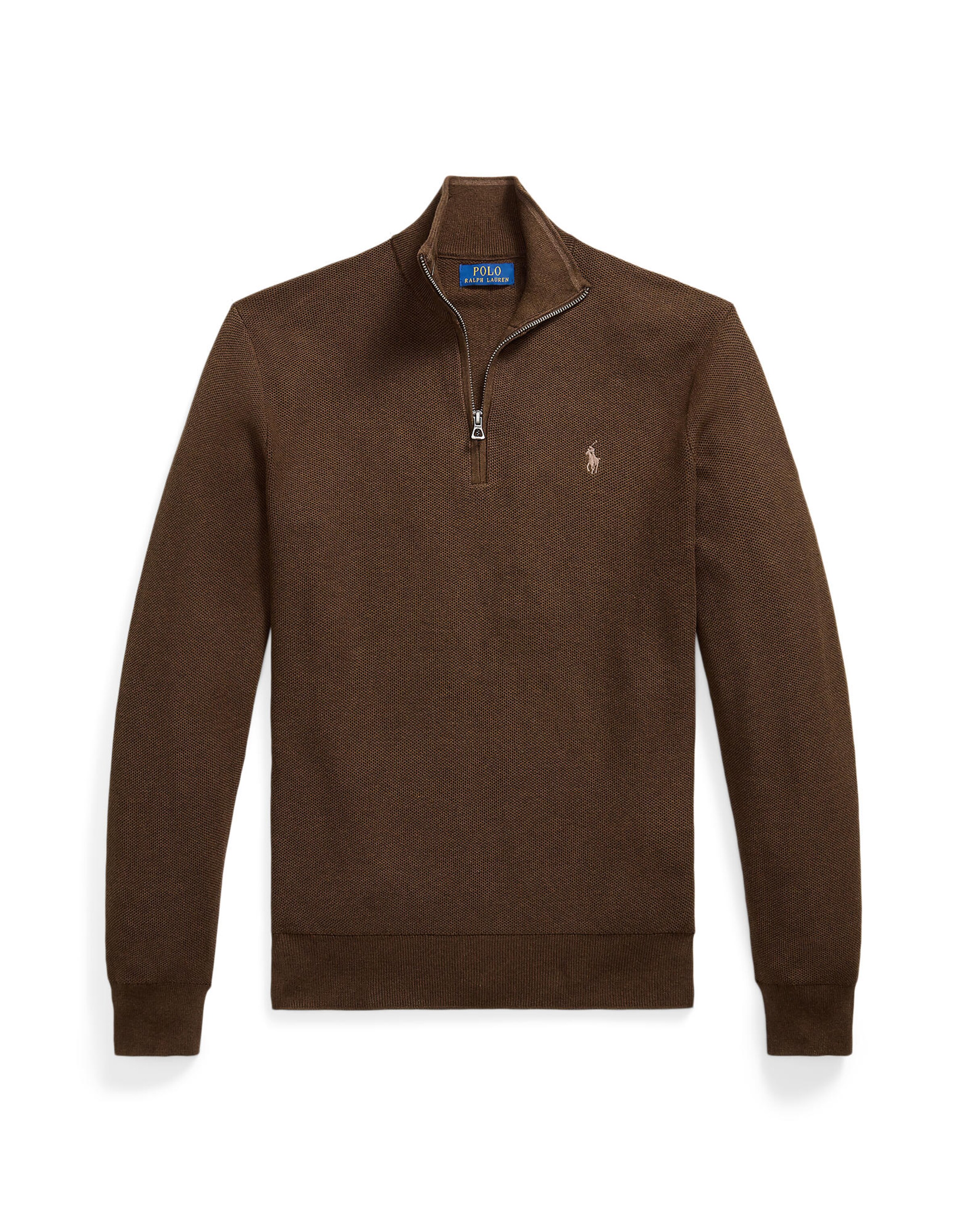 Polo Ralph Lauren Пуловер в кафяво: отпред