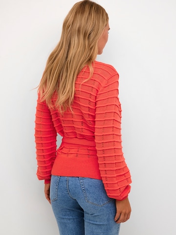 Kaffe Strickjacke 'Emma' in Rot