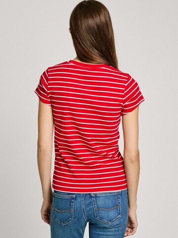 Pepe Jeans Shirt 'Meribel' in Rood