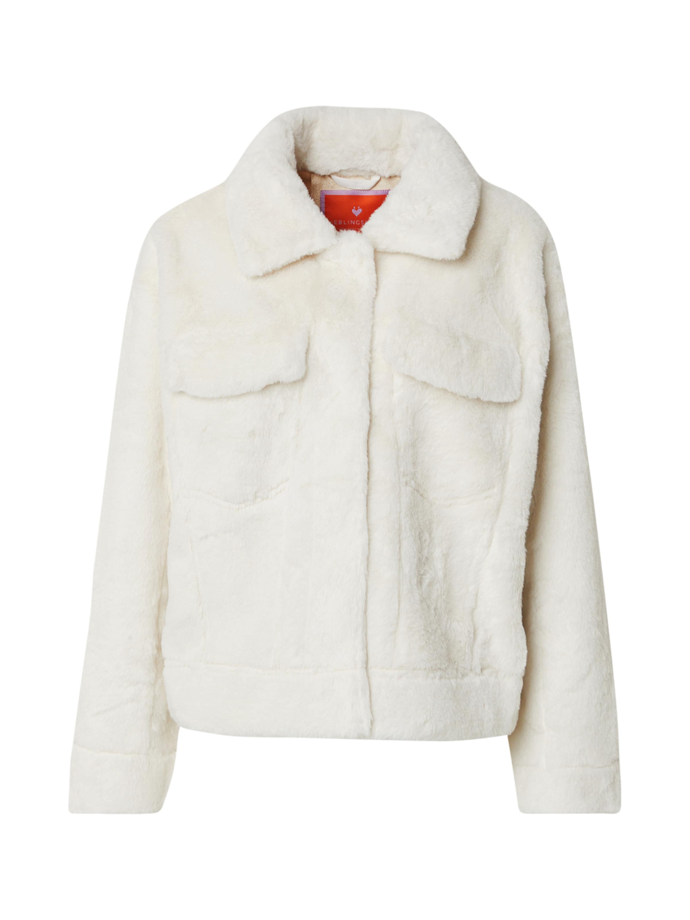 balts LIEBLINGSSTÜCK Starpsezonu jaka 'Mali': no priekšpuses