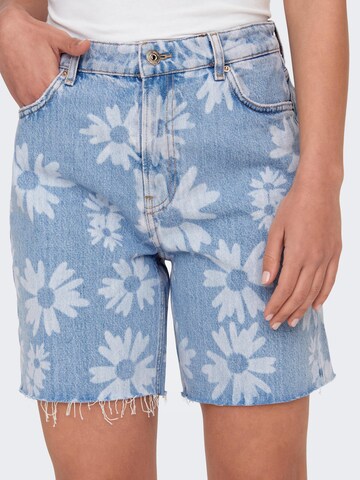 ONLY Regular Shorts 'CAMILLE' in Blau