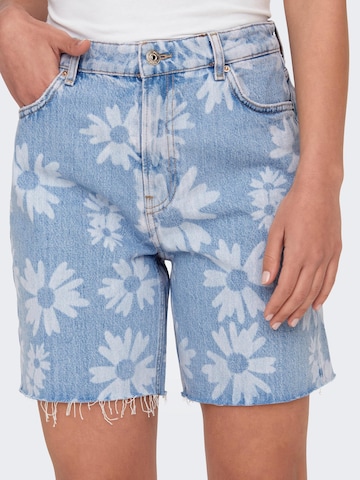 ONLY Regular Shorts 'CAMILLE' in Blau