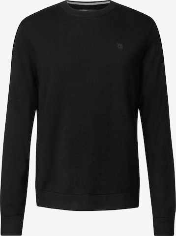 Street One MEN Pullover in Schwarz: Vorderseite