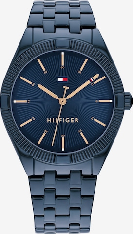 TOMMY HILFIGER Analoguhr in Blau: predná strana