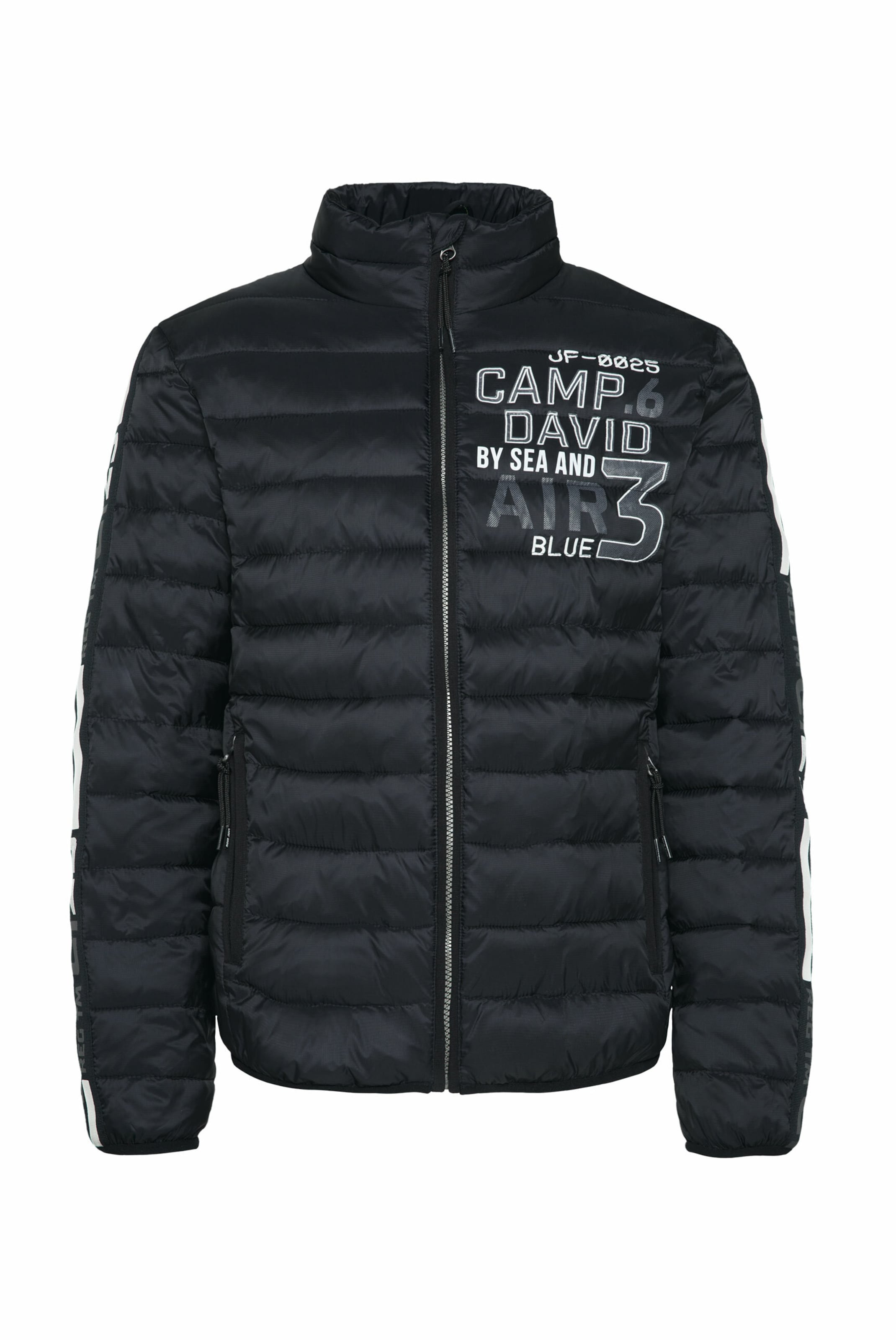 Männer Große Größen CAMP DAVID Jacke in Schwarz - YV88691 Männer Große Größen CAMP DAVID Jacke in Schwarz - YV88691