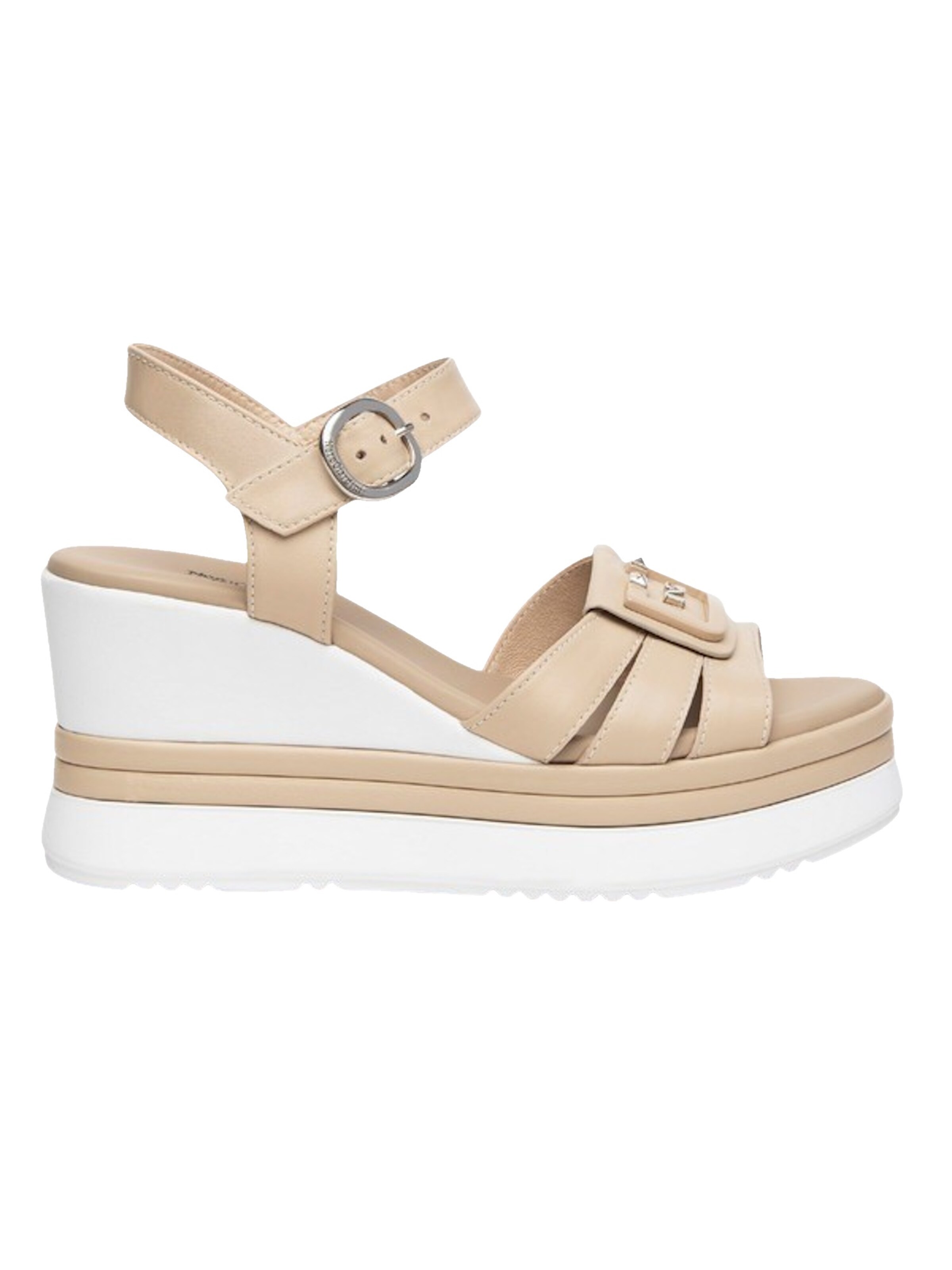 Nero Giardini Sandale 'Nappa Pandora' in Braun