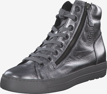 Paul Green High-Top Sneakers in Grey: front