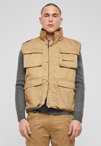 Gilet 'Ranger' di Brandit in beige: frontale