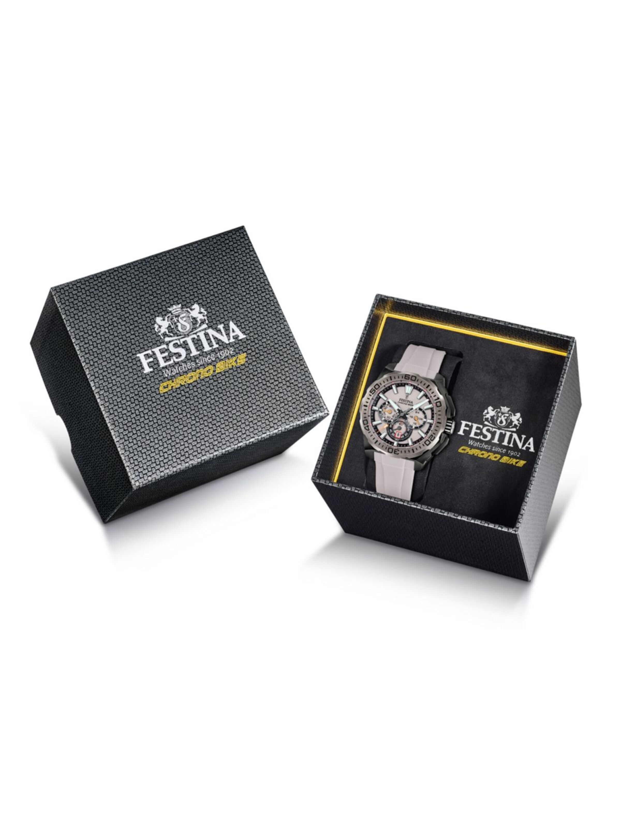FESTINA Zegarek analogowy 'Chronograph Chrono Bike' w kolorze brązowy