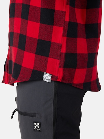 Denim Factory - Ajuste regular Camisa 'Denver' en rojo