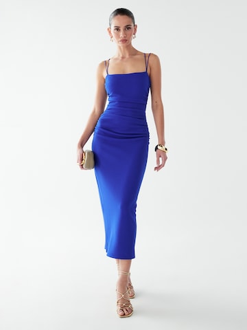 BWLDR Cocktail dress 'Ryette' in Blue: front