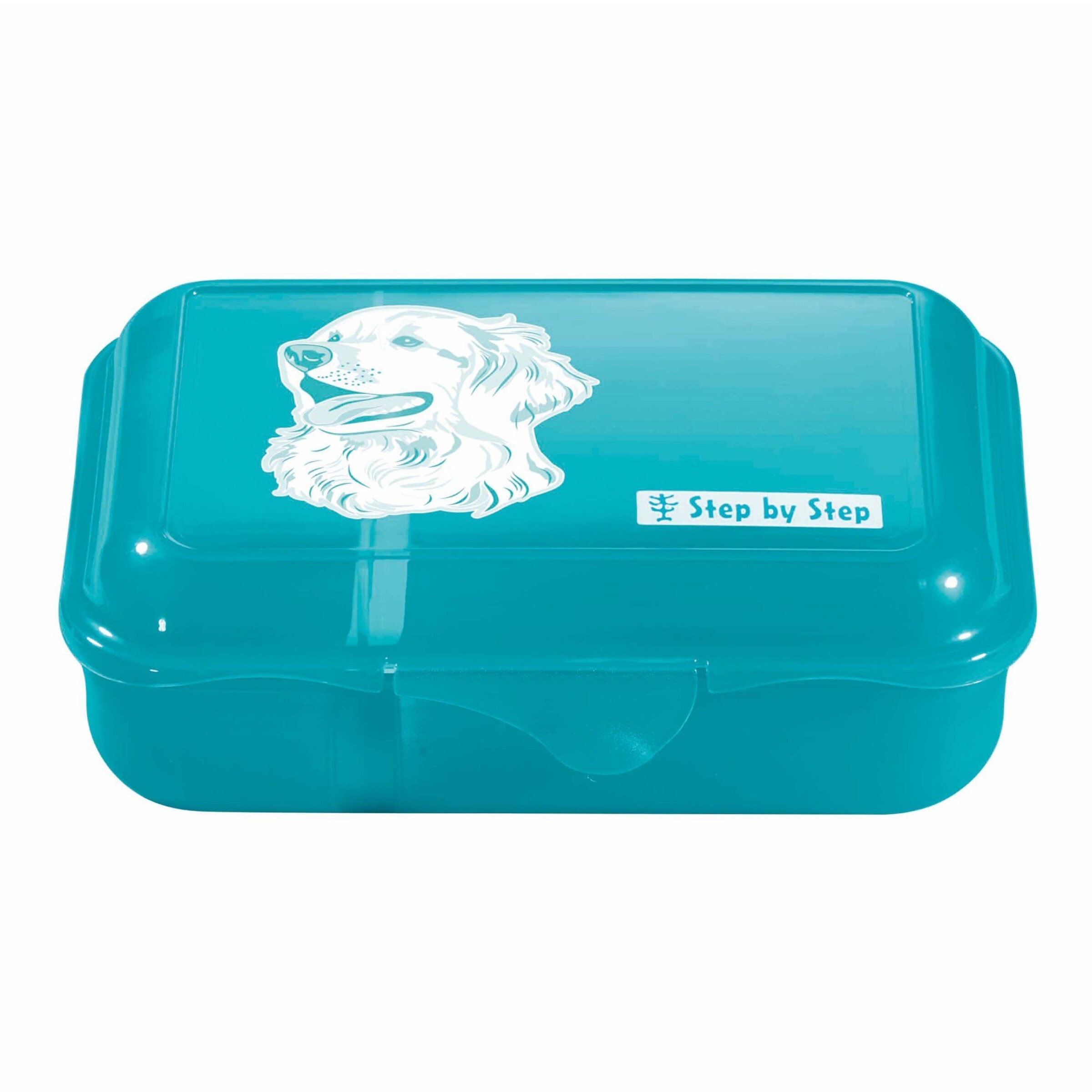 STEP BY STEP Storage Container in Blue: front
