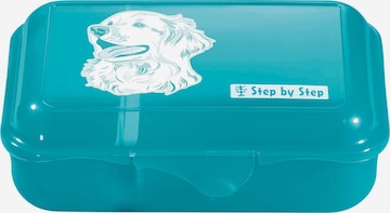 STEP BY STEP Brotdose in Blau: Vorderseite