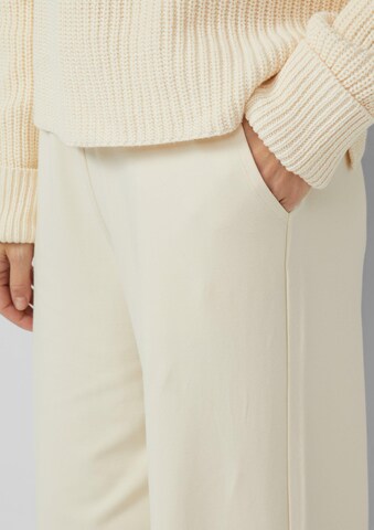 s.Oliver Loosefit Nadrág - bézs