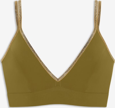PAIN de SUCRE Bikinitoppi 'SINGA' koossa 90 värissä kulta / oliivi, Tuotenäkymä