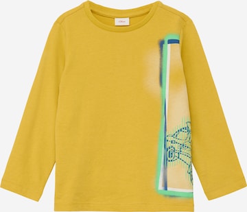 T-Shirt s.Oliver en jaune : devant