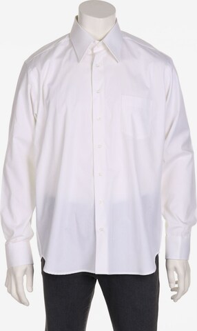 WEDER-MEIER Button Up Shirt in L in White: front