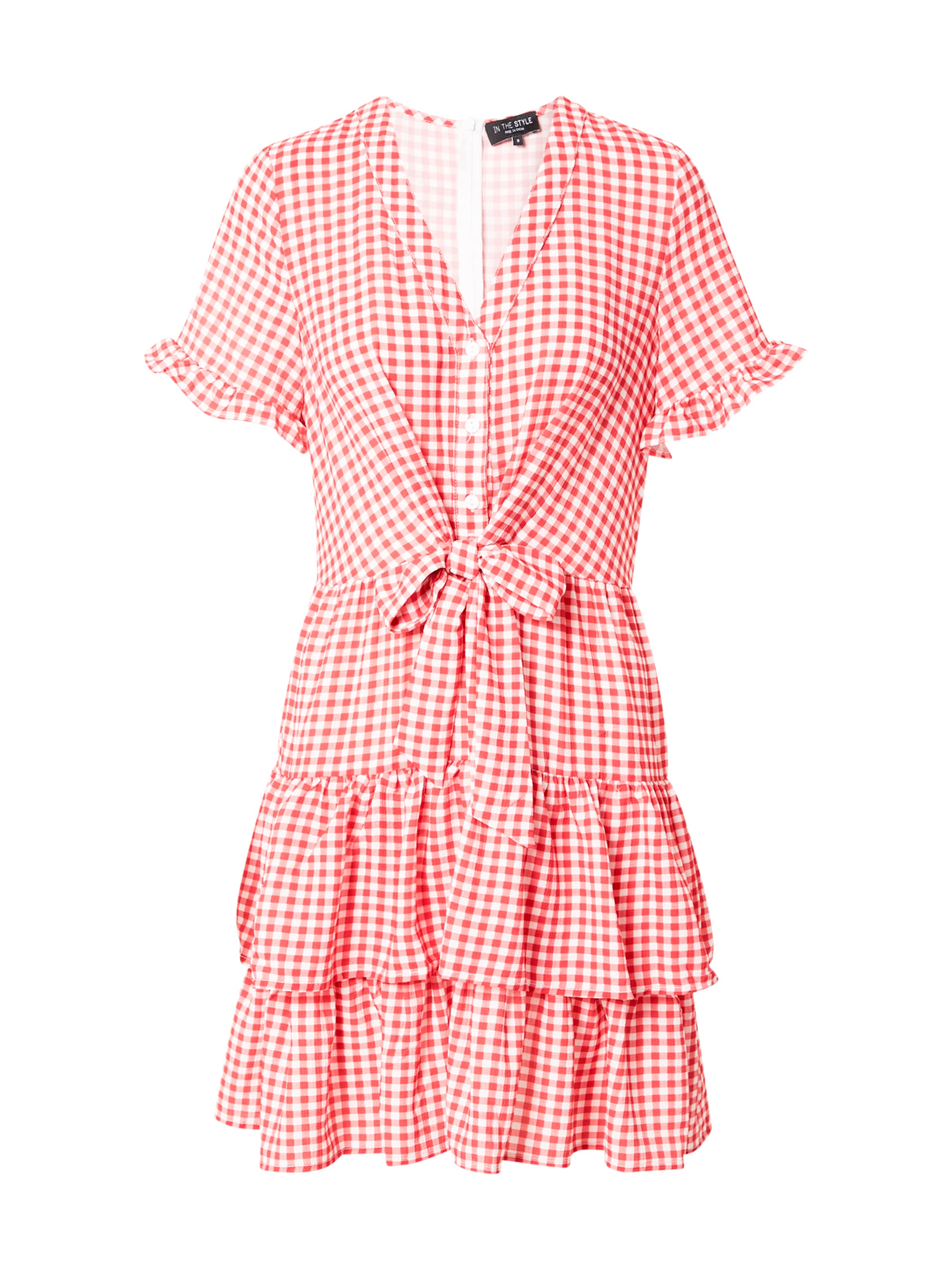 In The Style Dress 'JOSSA' in Red: front