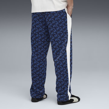 PUMA Loosefit Sportbroek 'T7' in Blauw