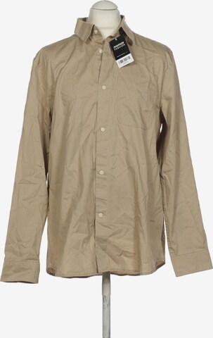 WEEKDAY Button Up Shirt in L in Beige: front