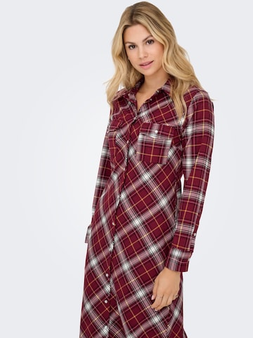 ONLY Kleid in Rot