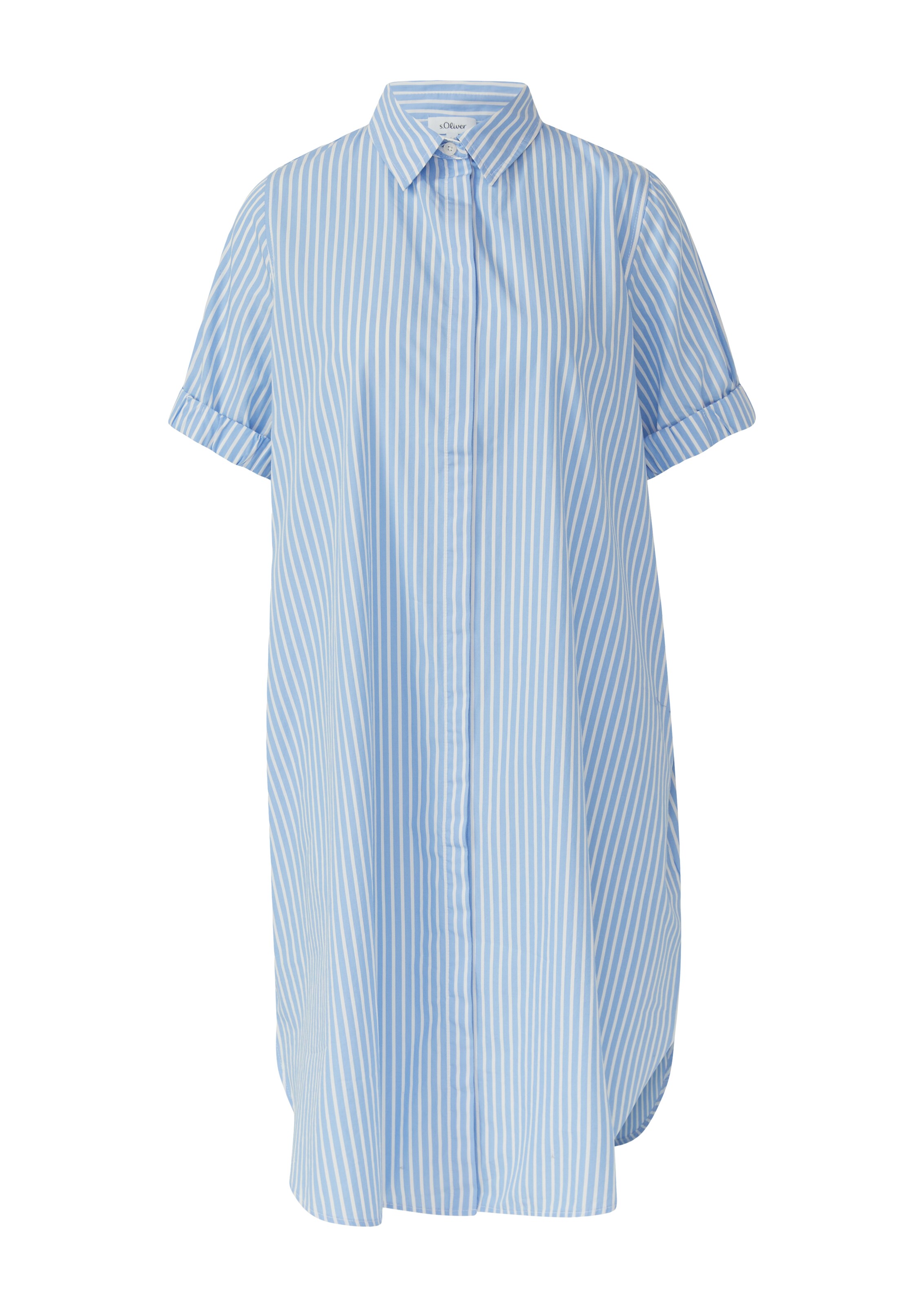 s.Oliver Kleid in Blau: Vorderseite