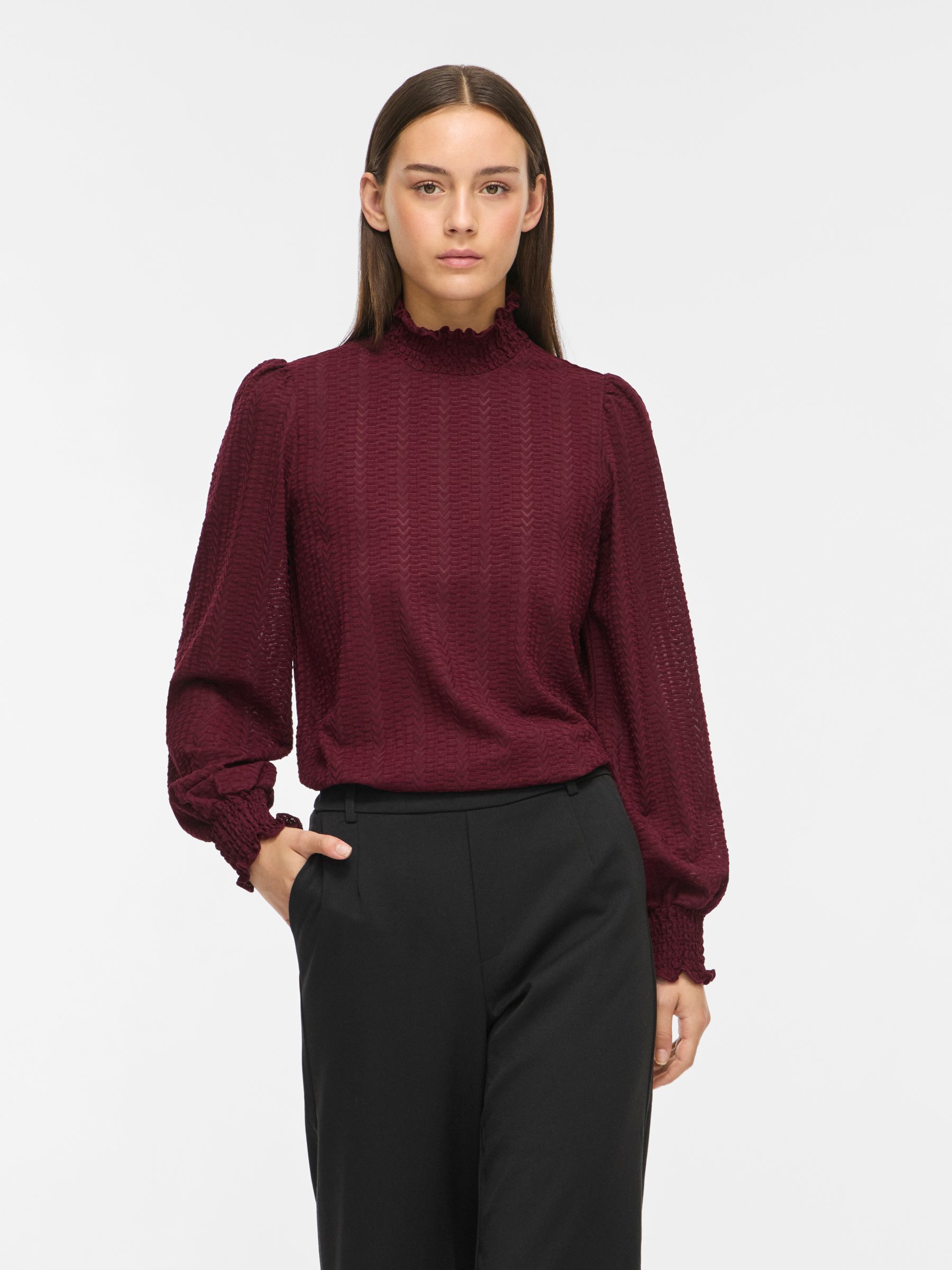 VILA Blouse 'VILyri' in Red: front
