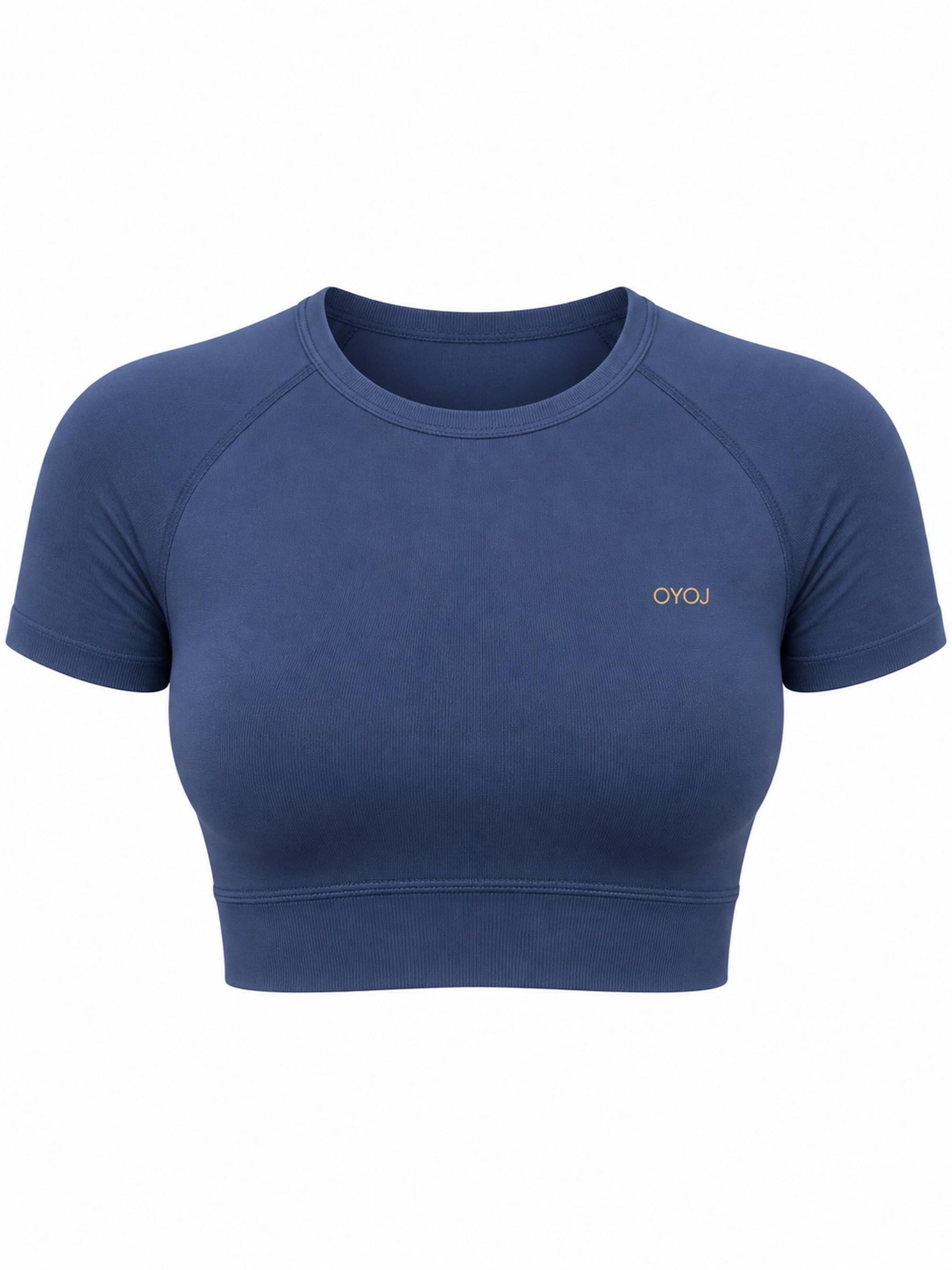OYOJ Sporttopp 'Nova Victory Top - Navy' i blå: framsida
