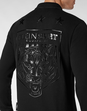 Plein Sport Poloshirt 'Tiger' in Schwarz