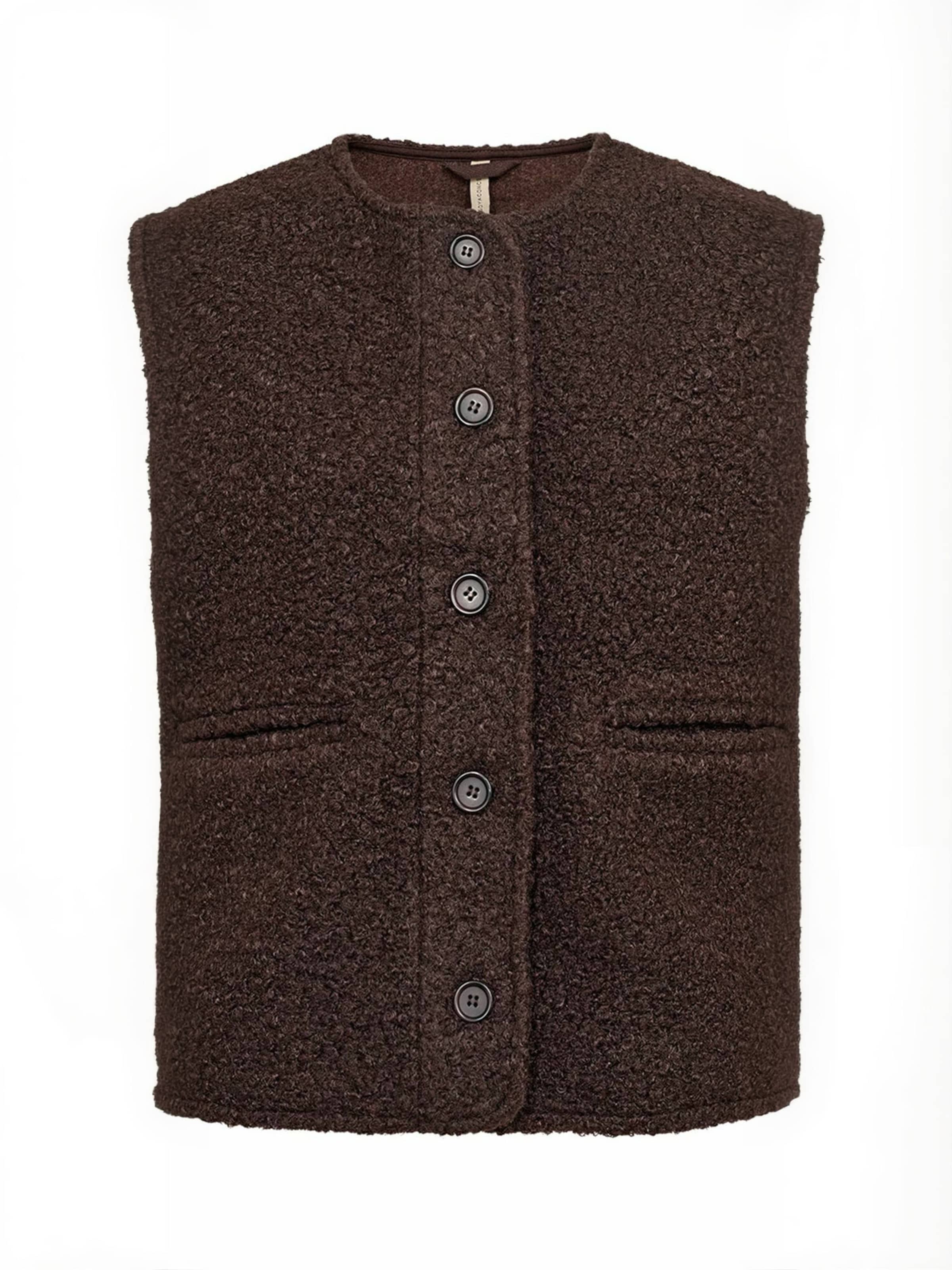 Gilet ' SC-SHAIMA ' Soyaconcept en violet : devant