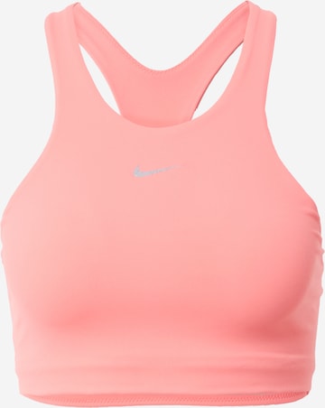 NIKE Sport bh in Oranje: voorkant