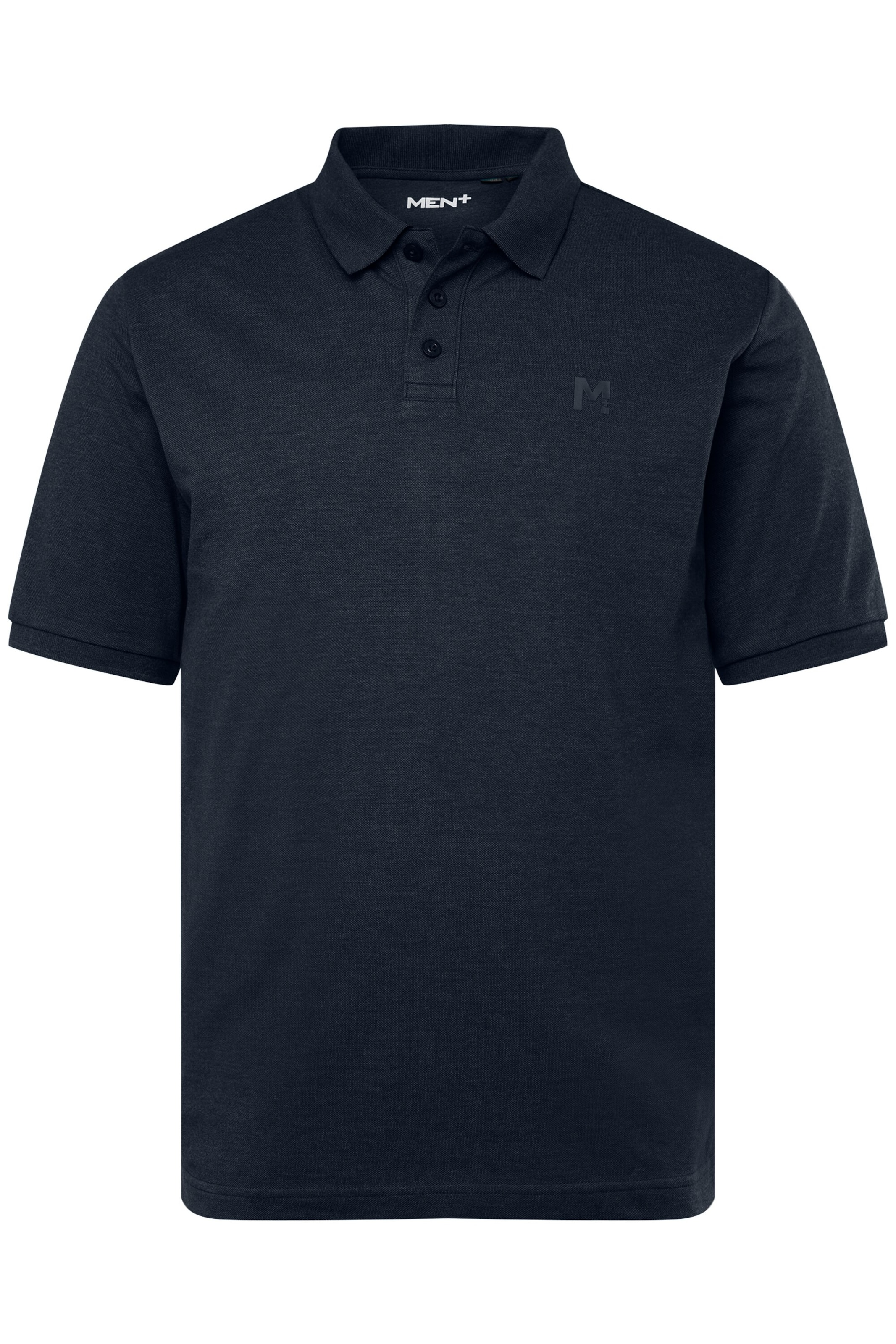 Men Plus Shirt in Blue: front