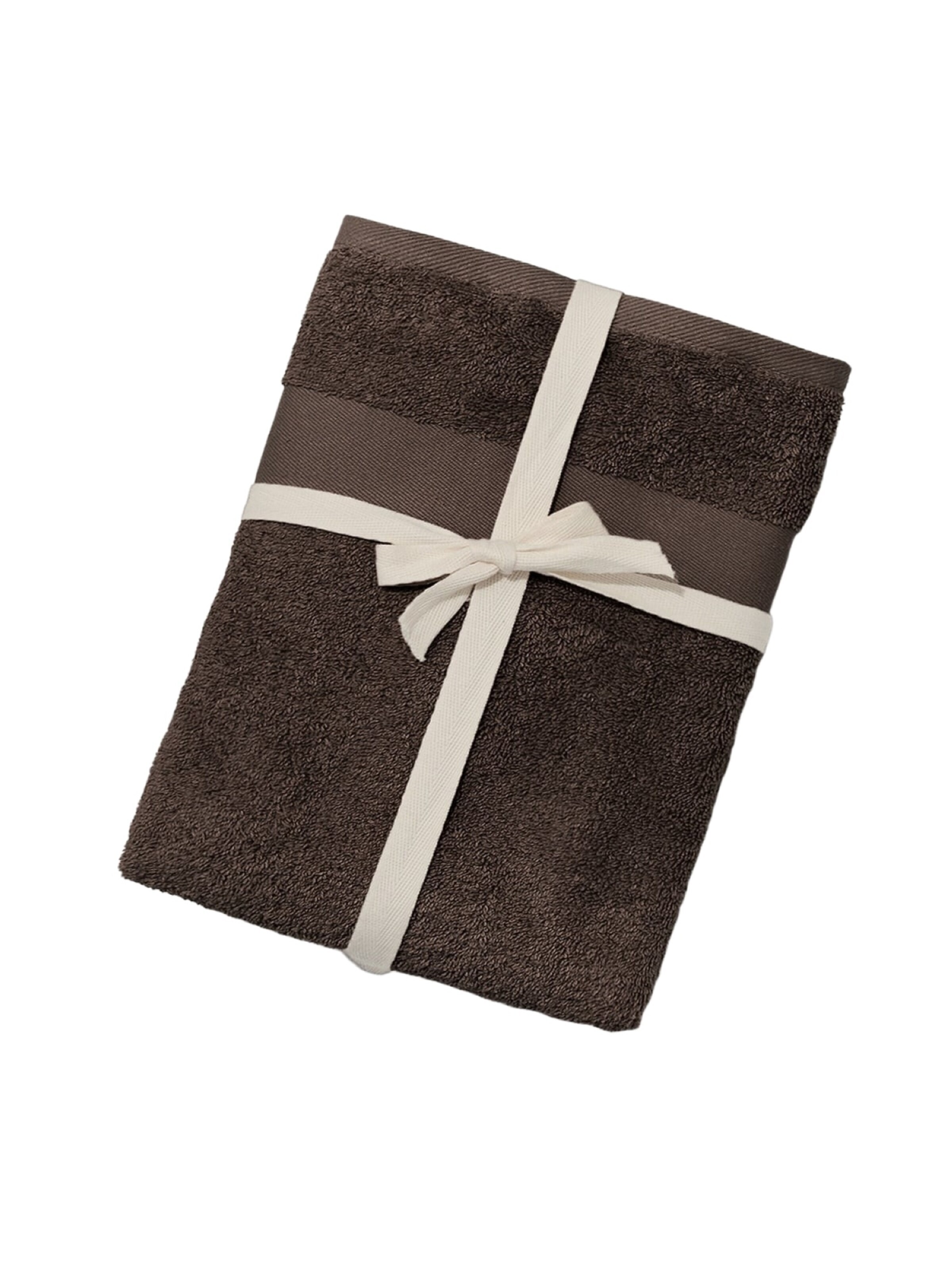 L'Arte Milano Beach towel in Brown: front